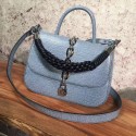 2017 louis vuitton original leather chain it bag pm M54606 blue JH00769JM27