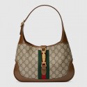 Best Gucci Jackie 1961 small hobo bag 636706 brown JH00009CF36