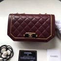 Chanel 33816 Mini Shoulder Bag wine JH04801aT18