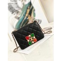 Chanel flap bag AS2259 Black & red JH01978Nr89