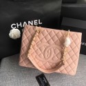 Chanel LE BOY GRAND SHOPPING TOTE BAG GST A50995 pink Gold chain JH04844zr86