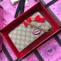 Copy High Quality Gucci GG top quality canvas shoulder clutch purse 431396 pink JH01011xG96