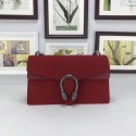 Gucci Dionysus GG Original Shoulder Bag Velvet 400249 red JH01415vn84