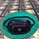 Gucci GG Original Leather belt bag 575857 black JH00152Ks55