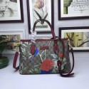 GUCCI GG Supreme Blooms Tote Bag 429019 red JH01061QQ72