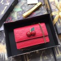 Gucci Signature mini bag with cherries 481291 red JH00667YC66
