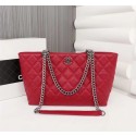 Imitation Chanel Calfskin Shoulder Bag 5694 red JH03695EB28