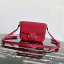 Prada Embleme Saffiano leather bag 1BD217 red JH05169eW69