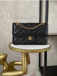 Chanel flap bag Grained Calfskin AS2357 black JH01822rd58