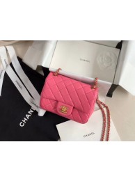 Chanel MINI Flap Bag Original Sheepskin Leather AS1786 rose JH02411mR19