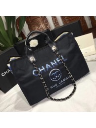 Chanel Shopping Bag 66941 black JH03803Pg44