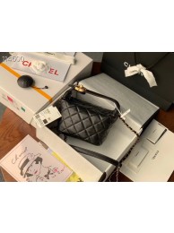 Chanel Small hobo bag AS1745 black JH02379hn36