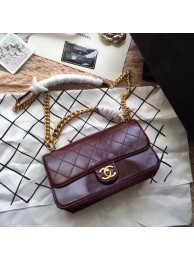 First-class Quality Chanel Classic Flap Bag Sheepskin Leather A33564 Wine JH03321mU66