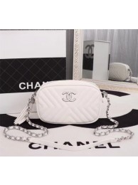 Replica Chanel Calfskin Camera Case bag A57617 white JH04009wr22